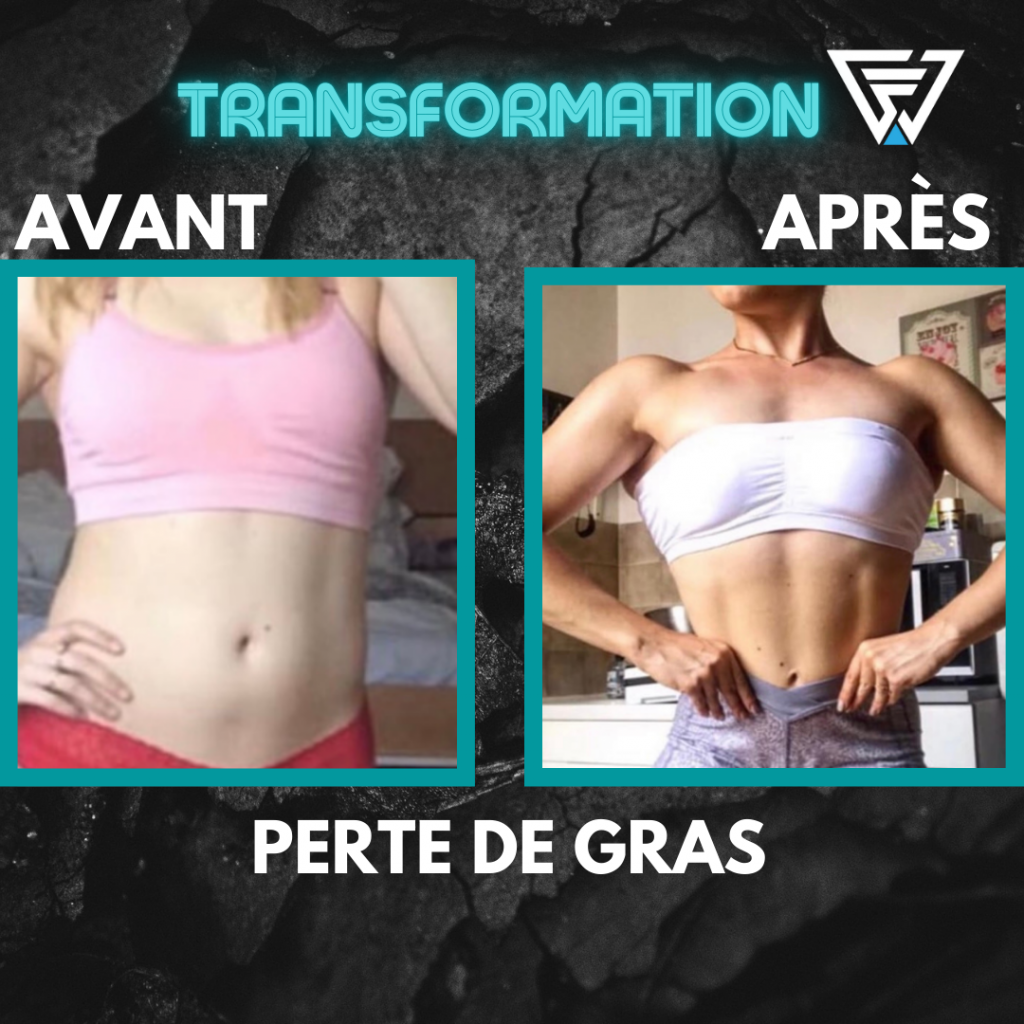 Transformation d'une coach sportive